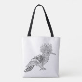 Stijlvogel 2 tote bag (Achterkant)