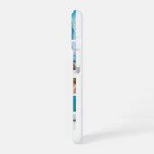 Stijlvol 18 foto collage script monogram naam iPhone 16 hoesje (Linkerkant)