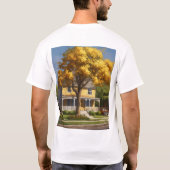 "Stijlvol 2D Vector Illustratie T-shirt - Unique G (Achterkant)