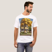 "Stijlvol 2D Vector Illustratie T-shirt - Unique G (Voorkant volledig)