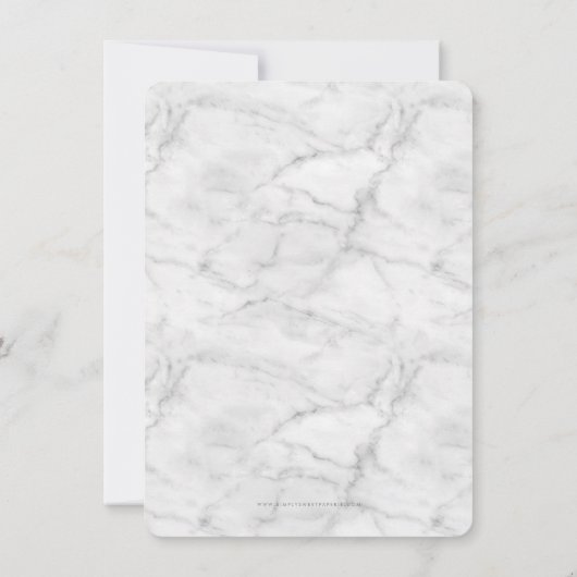 STIJLVOL 40E verjaardagsfeest UITNODIGEN zilveren Kaart (Achterkant)