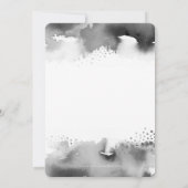 STIJLVOL 40E verjaardagsfeestje UITNODIGEN waterve Kaart (Achterkant)