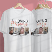 Stijlvol 4 Foto Memorial T-Shirt