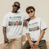 Stijlvol 4 Foto Memorial T-Shirt