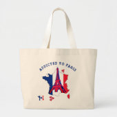 Stijlvol aan PARIS Grote Tote Bag (Voorkant)