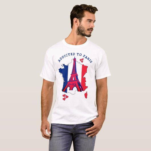 Stijlvol aan PARIS T-Shirt (Voorkant volledig)