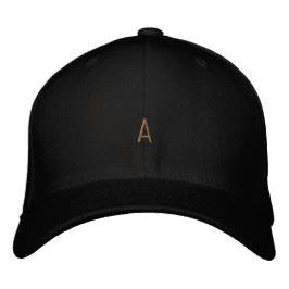 Stijlvol Aangepast "A" Onderscheidend Monogramme K Geborduurde Pet