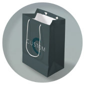 Stijlvol aanpasbare monogram sjabloon medium cadeauzakje