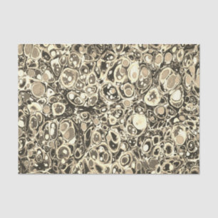 Stijlvol Abstract beige geelbruin marmeren patroon Tissuepapier