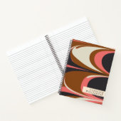 Stijlvol Abstract eigentijds elegant persoonlijk Notitieboek (Binnen)