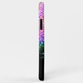 Stijlvol Abstract Glitter-persoonlijk monogram Case-Mate iPhone Case (Achterkant/rechts)