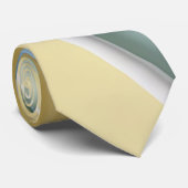 Stijlvol abstract grafisch motief stropdas (Opgerold)