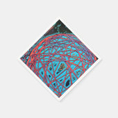 Stijlvol Abstract kunstschilderpapier Servet (Hoek)