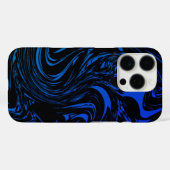 Stijlvol Abstract ontwerp van het marmerpatroon Case-Mate iPhone Case (Achterkant (horizontaal))