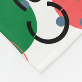 Stijlvol abstract patroon in Parijs kleurrijk Fleece Deken (Hoek)