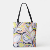 Stijlvol Abstract patroon voor botanische Waterver Tote Bag (Achterkant)