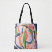 Stijlvol Abstract patroon voor botanische Waterver Tote Bag (Voorkant)
