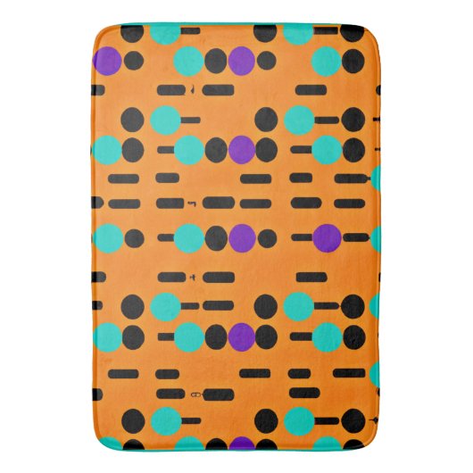 Stijlvol Abstract patroonontwerp Badmat (Voorkant Verticaal)