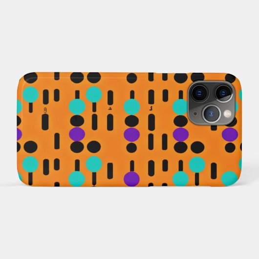 Stijlvol Abstract patroonontwerp Case-Mate iPhone Case (Achterkant (horizontaal))