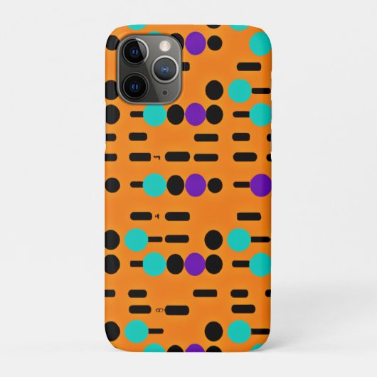 Stijlvol Abstract patroonontwerp Case-Mate iPhone Case (Achterkant)