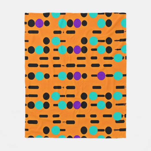 Stijlvol Abstract patroonontwerp Fleece Deken (Voorkant)