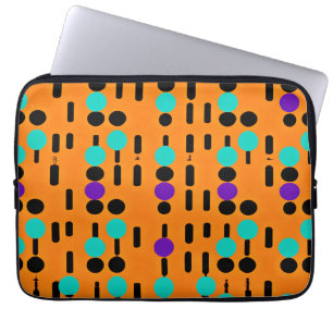 Stijlvol Abstract patroonontwerp Laptop Sleeve