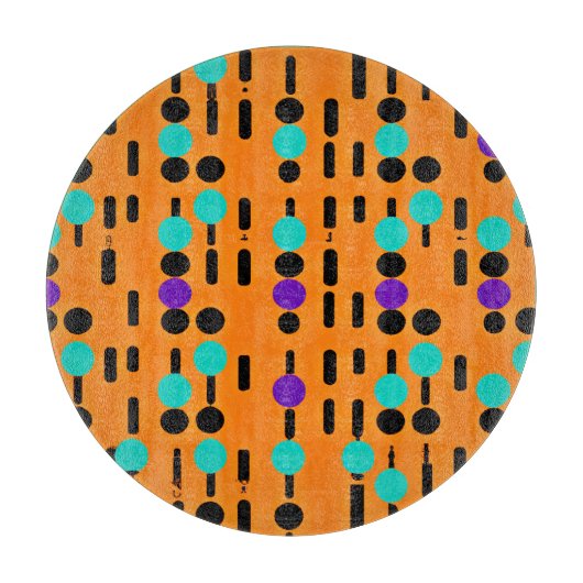 Stijlvol Abstract patroonontwerp Snijplank (Voorkant)