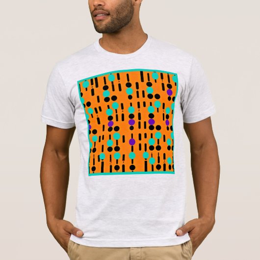 Stijlvol Abstract patroonontwerp T-shirt (Voorkant)