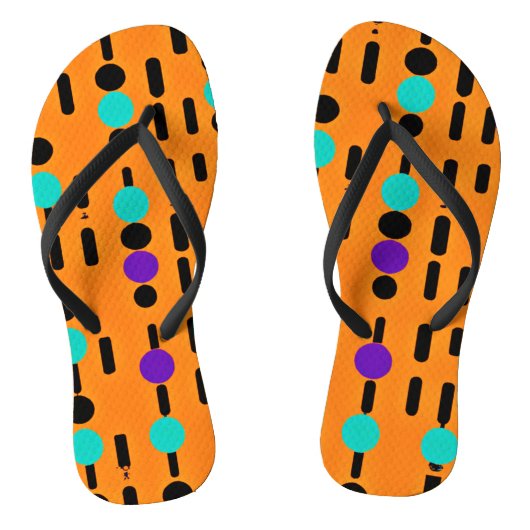 Stijlvol Abstract patroonontwerp Teenslippers (Voetbed)