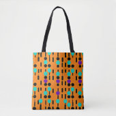 Stijlvol Abstract patroonontwerp Tote Bag (Voorkant)