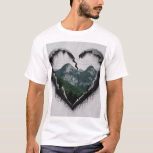 Stijlvol Abstract print Shirt, T-shirt