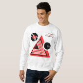 Stijlvol Abstract Shirt voor afdrukken (Voorkant volledig)