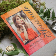 Stijlvol Abstract Waterverf foto Afstuderen