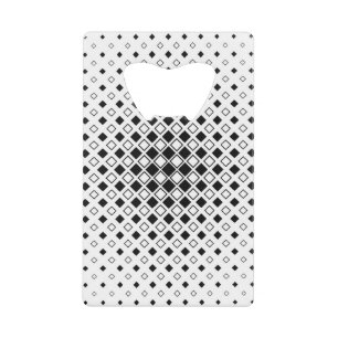 Stijlvol Abstracte Optische Illusie Bar Tool & Gro Creditkaart Flessenopener