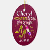 STIJLVOL ACCOUNTANT GEPERSONALISEERD ORNAMENT (Links)