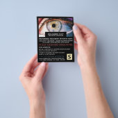 Stijlvol Afbeelding, beveiligingspersoneel Adverte Flyer (Hand)