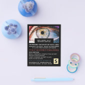 Stijlvol Afbeelding, beveiligingspersoneel Adverte Flyer (Enkel)