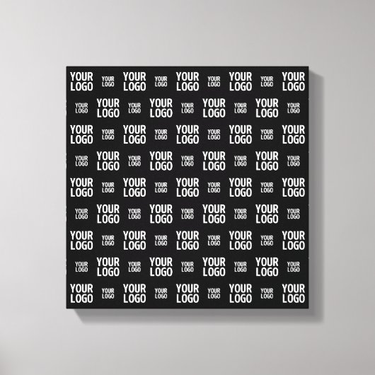 Stijlvol Afbeelding, ontwerp of zakelijk Logo-patr Canvas Afdruk (Voorkant)