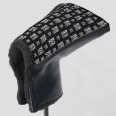 Stijlvol Afbeelding, ontwerp of zakelijk Logo-patr Golfheadcover (3/4 voorkant)