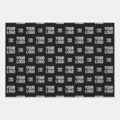 Stijlvol Afbeelding, ontwerp of zakelijk Logo-patr Inpakpapier Vel (Voorkant)