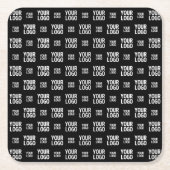 Stijlvol Afbeelding, ontwerp of zakelijk Logo-patr Kartonnen Onderzetters (Voorkant)