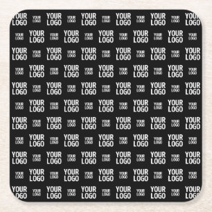 Stijlvol Afbeelding, ontwerp of zakelijk Logo-patr Kartonnen Onderzetters