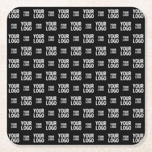 Stijlvol Afbeelding, ontwerp of zakelijk Logo-patr Kartonnen Onderzetters (Voorkant)