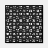 Stijlvol Afbeelding, ontwerp of zakelijk Logo-patr Magneet (Voorkant)