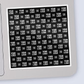 Stijlvol Afbeelding, ontwerp of zakelijk Logo-patr Sticker