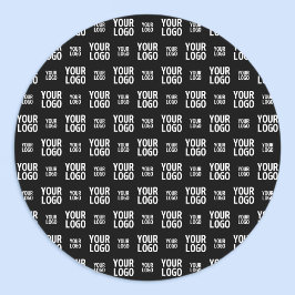 Stijlvol afbeeldingen- of bedrijfslogo-patroon wat labels