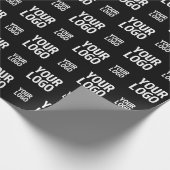 Stijlvol afbeeldingen-, ontwerp- of bedrijfslogo-p cadeaupapier (Hoek)