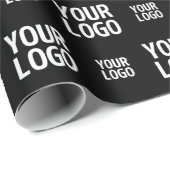 Stijlvol afbeeldingen-, ontwerp- of bedrijfslogo-p cadeaupapier (Rol Hoek)