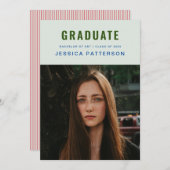 Stijlvol Afstuderen gouden munt Aankondiging (Voorkant / Achterkant)