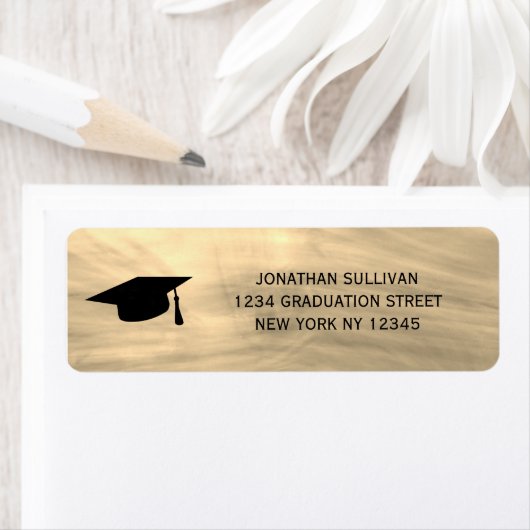 Stijlvol Afstuderen retouradres Etiket (Insitu)